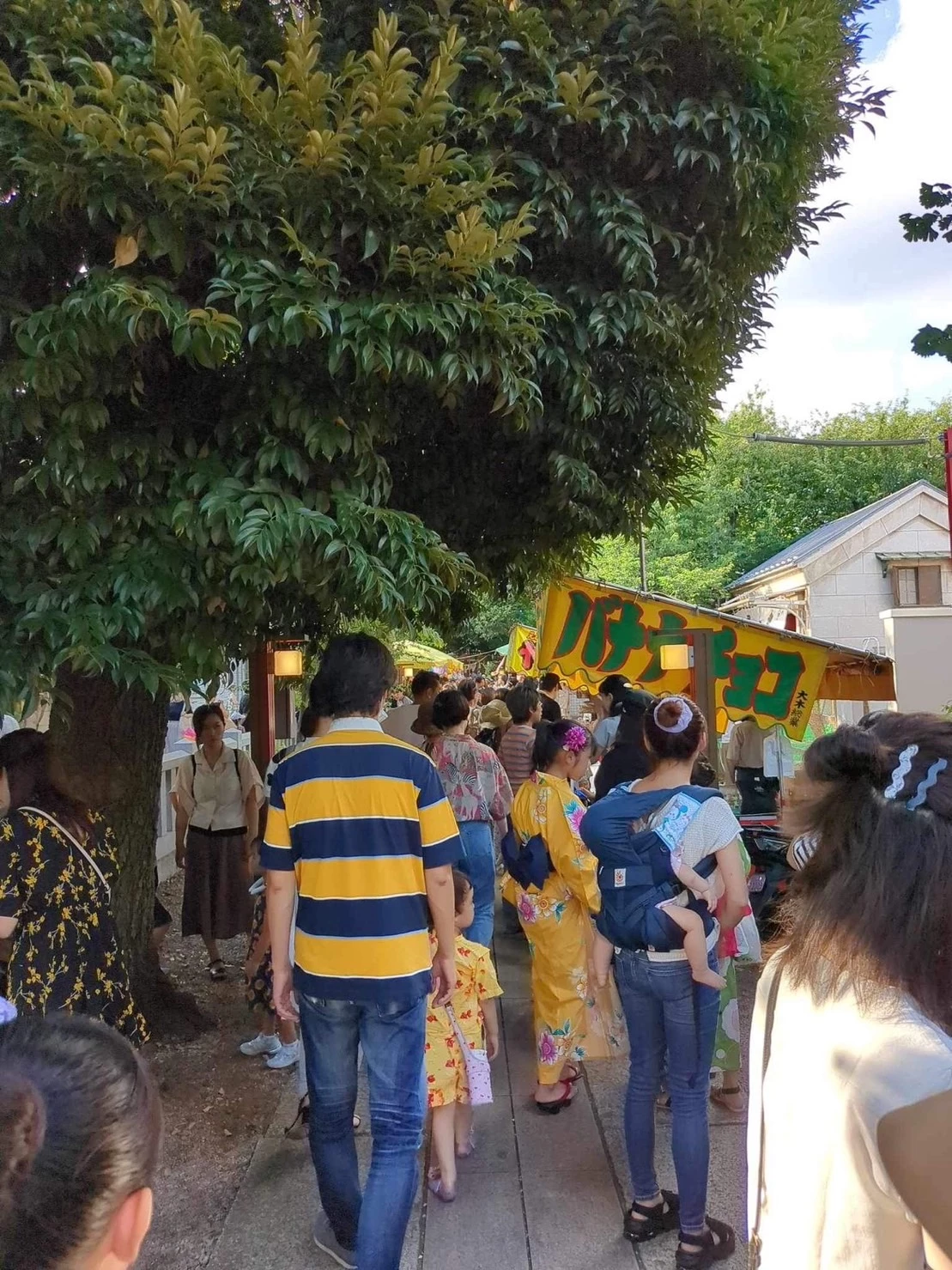 中野区大和町八幡神社例大祭　大盆踊り会 写真7