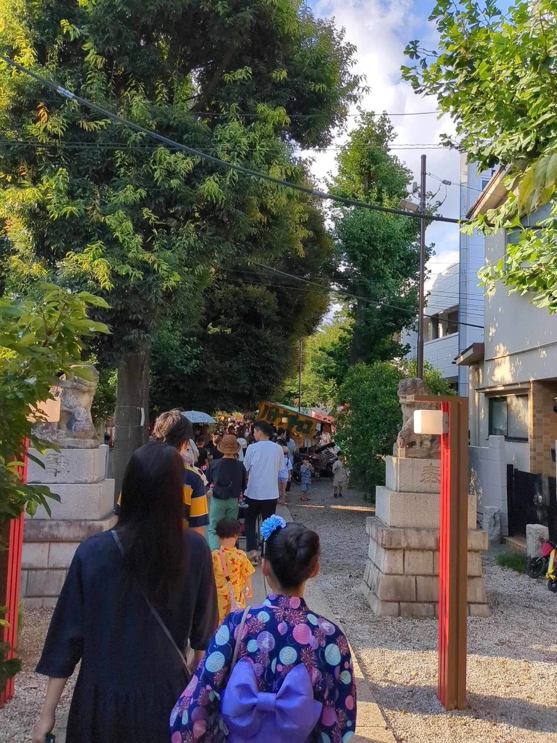 中野区大和町八幡神社例大祭　大盆踊り会 写真5