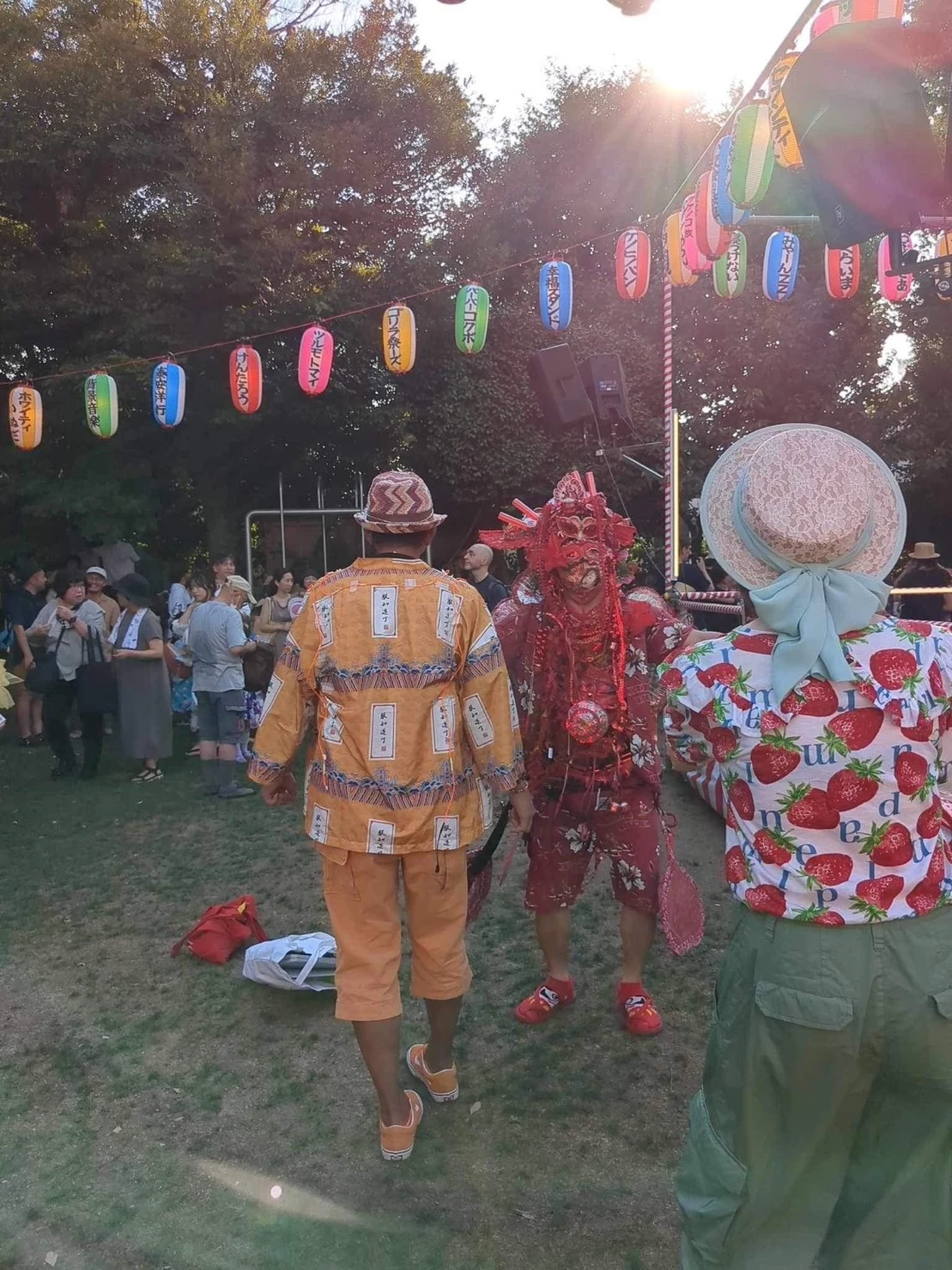 中野区大和町八幡神社例大祭　大盆踊り会 写真10